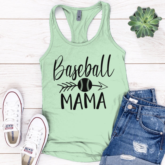 Baseball Mama Premium Tank Top