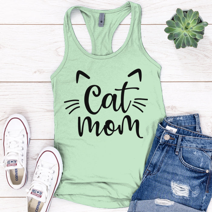 Cat Mom Premium Tank Top
