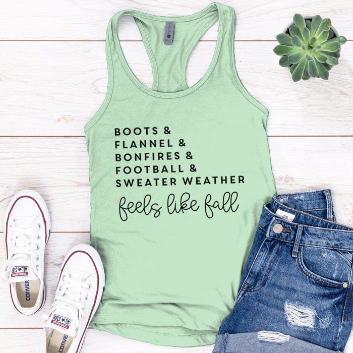 Feels Like Fall Premium Tank Top