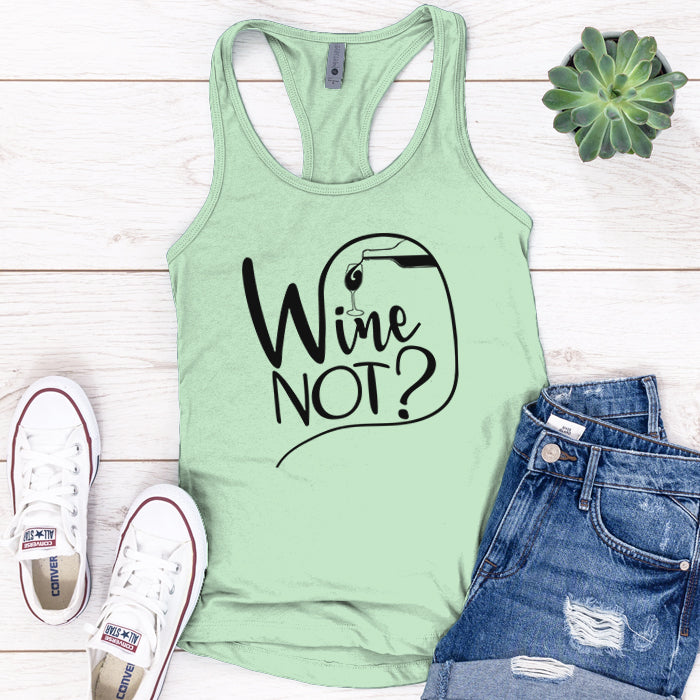 Wine Not Premium Tank Top