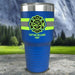 Personalized Firefighter FULL Wrap Color Printed Tumblers Tumbler ZLAZER 30oz Tumbler Blue 