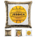 Water Polo Personalized Magic Sequin Pillow Pillow GLAM Gold 