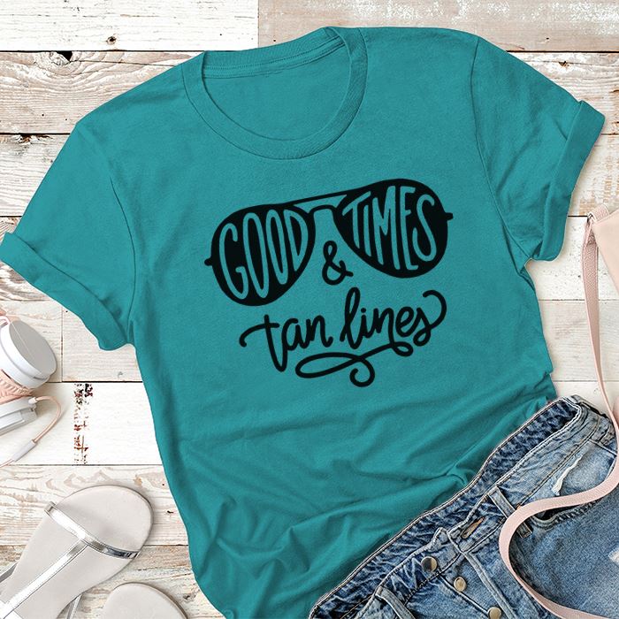 Good Times And Tan Lines Premium Tees