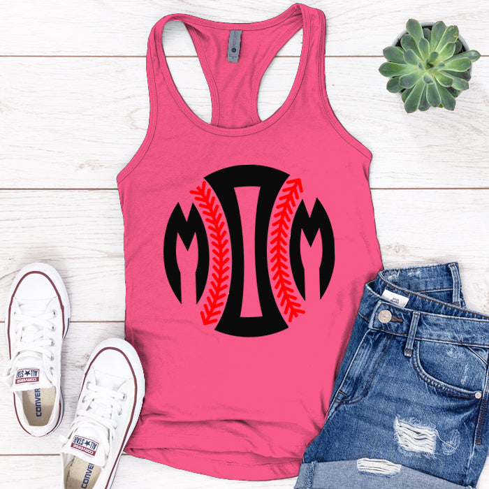 Baseball Mom Premium Tank Top