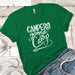 Campers Gonna Camp Premium Tees T-Shirts CustomCat Kelly Green X-Small 