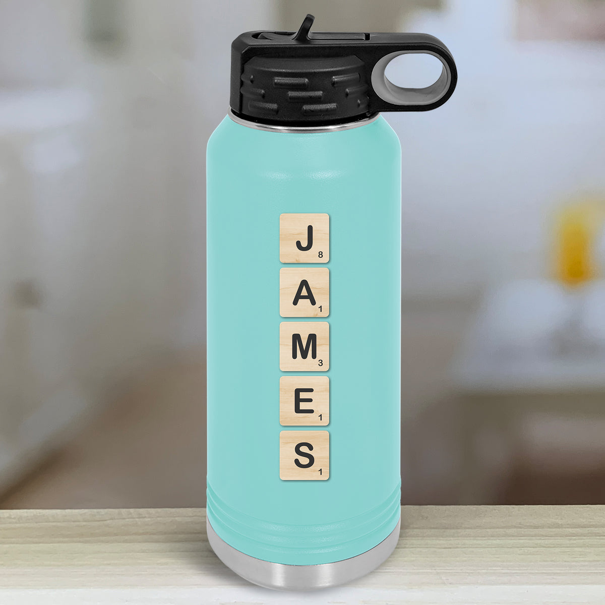 Personalized Kids Color Water Bottle Tumblers - LemonsAreBlue