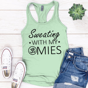 Sweating With My Omies Premium Tank Top