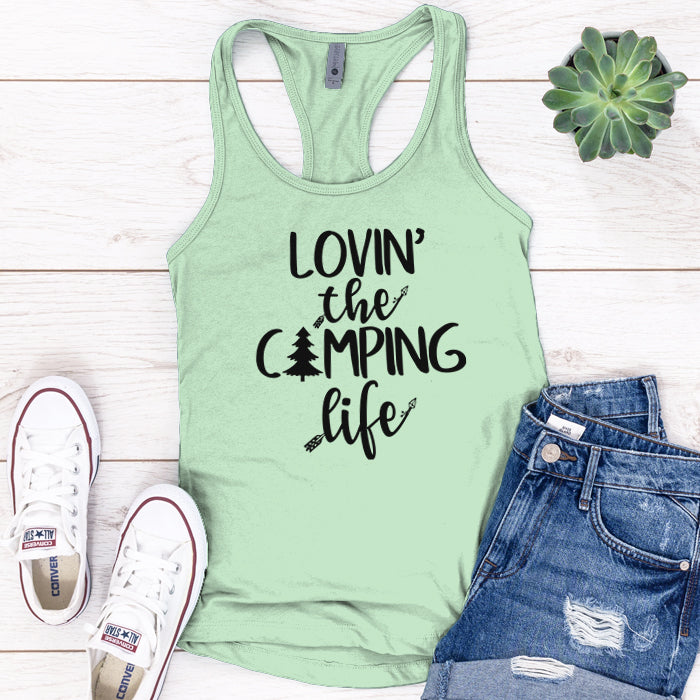 Lovin' The Camping Life Premium Tank Top