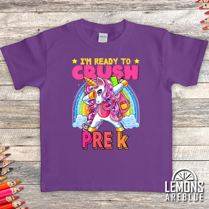 Unicorn Ready To Crush School Premium Youth Tees