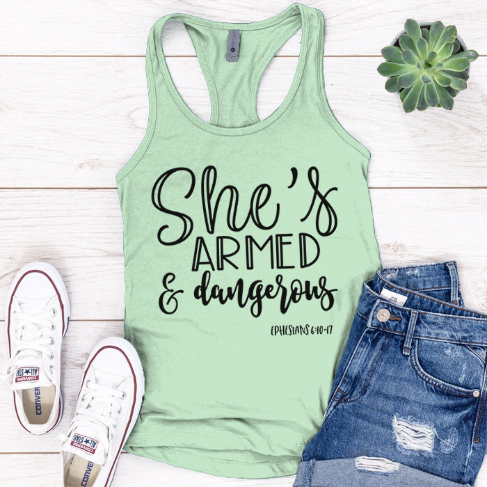 Armed And Dangerous Premium Tank Top