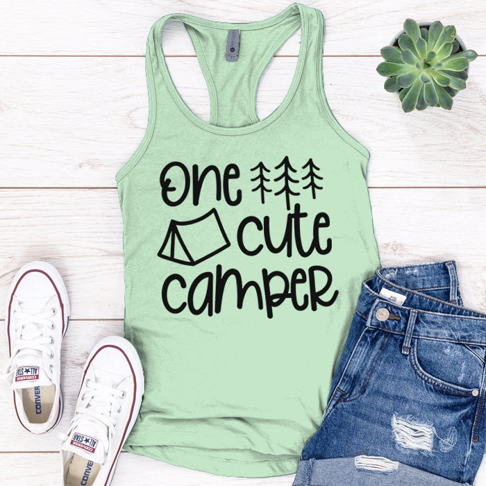 One Cute Camper Premium Tank Top