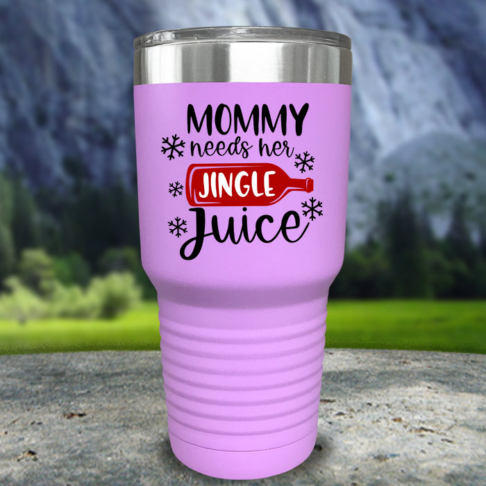 Mommy Needs Her Jingle Juice Color Printed Tumblers