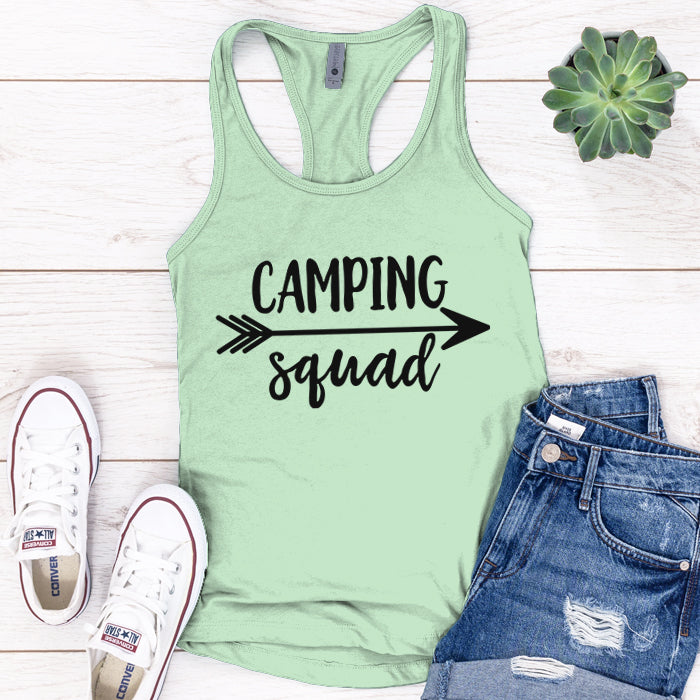 Camping Squad Premium Tank Top
