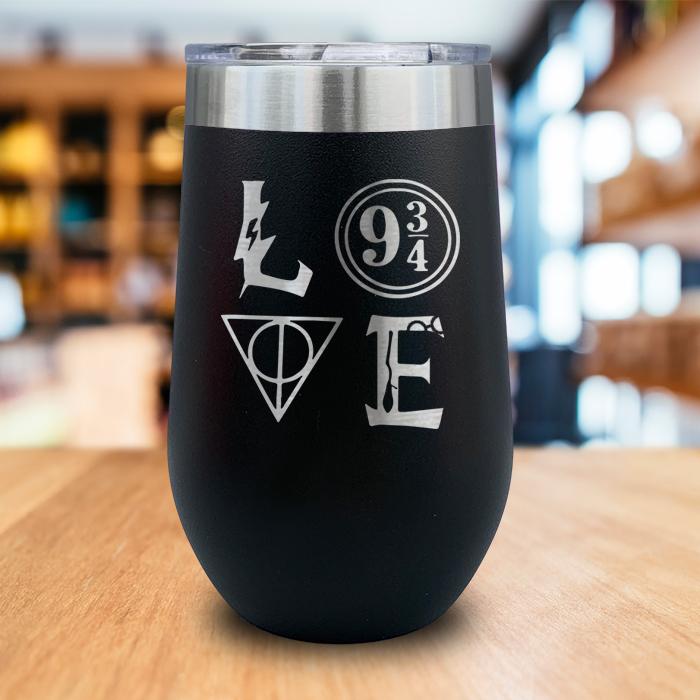 Love Magic Engraved Wine Tumbler