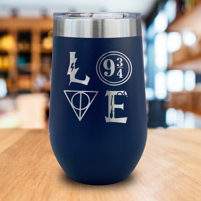 Love Magic Engraved Wine Tumbler