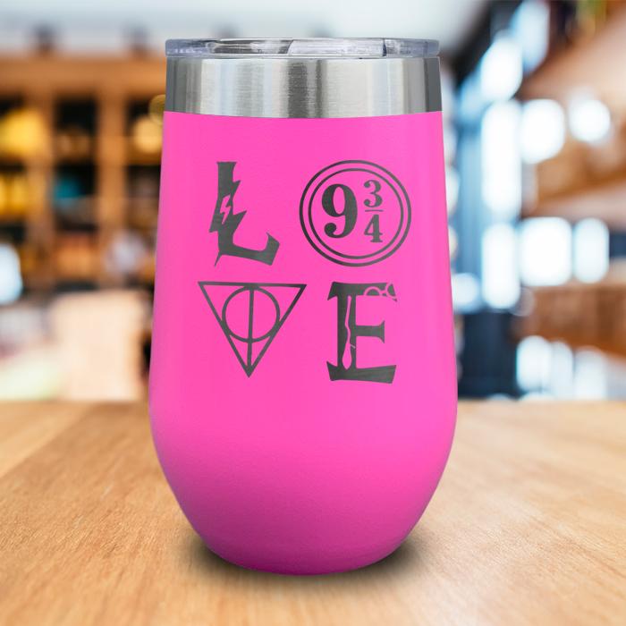 Love Magic Engraved Wine Tumbler