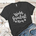 World's Greatest Mom T-Shirts CustomCat Heavy Metal X-Small 