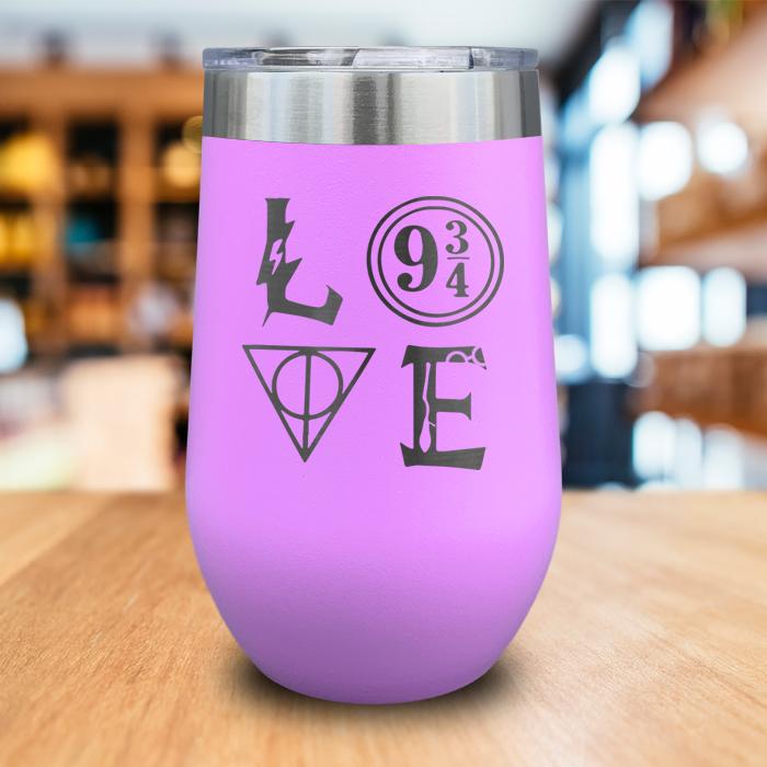 Love Magic Engraved Wine Tumbler