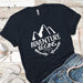 Adventure Begins Premium Tees T-Shirts CustomCat Midnight Navy X-Small 