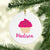 Cup Cake Personalized Ceramic Ornaments