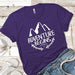 Adventure Begins Premium Tees T-Shirts CustomCat Purple Rush/ X-Small 