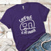 Camping Is My Favorite Premium Tees T-Shirts CustomCat Purple Rush/ X-Small 