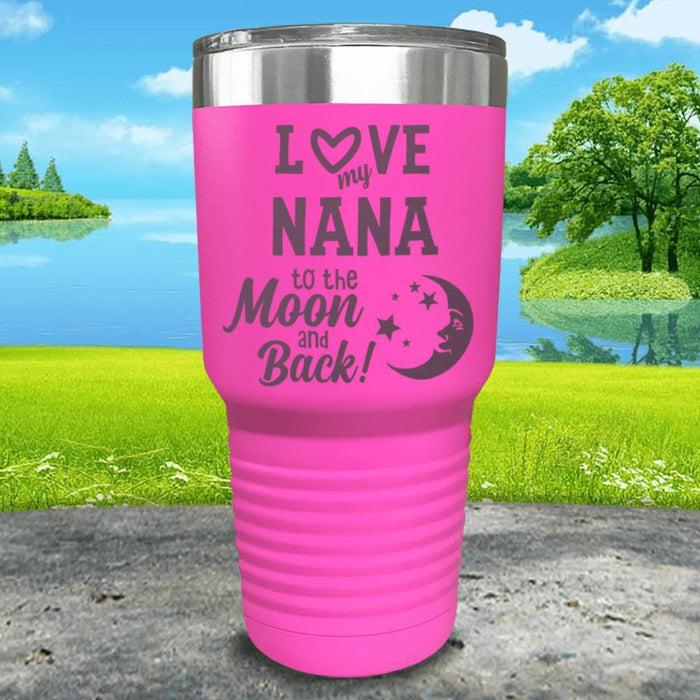 Personalized To The Moon And Back Engraved Tumbler