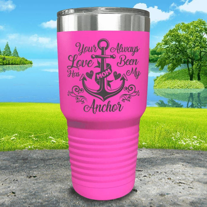 Your Love Has Always Been My Anchor Engraved Tumbler Tumbler ZLAZER 