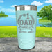 CUSTOM #1 Dad Engraved Tumblers Tumbler ZLAZER 20oz Tumbler Mint 