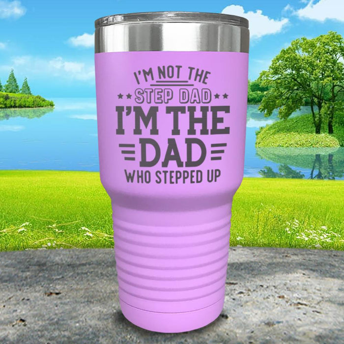 I'm Not The Step Dad Engraved Tumbler