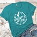 Adventure Begins Premium Tees T-Shirts CustomCat Tahiti Blue X-Small 