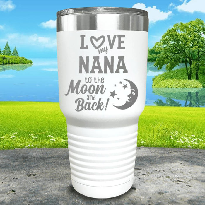 Personalized To The Moon And Back Engraved Tumbler