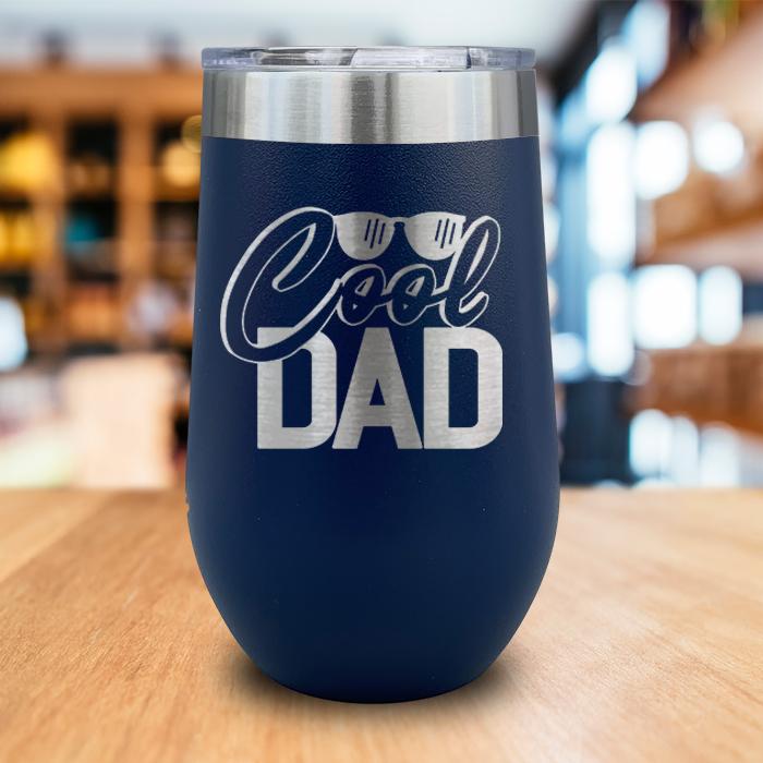 Cool Dad Engraved Wine Tumbler