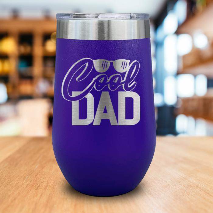 Cool Dad Engraved Wine Tumbler