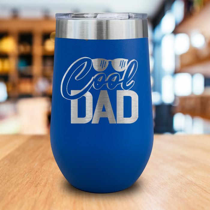 Cool Dad Engraved Wine Tumbler