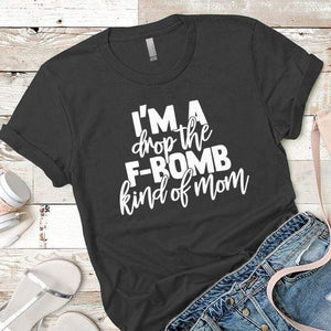 FBomb Kind Of Mom Premium Tees T-Shirts CustomCat Heavy Metal X-Small 