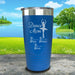 Dance Mom (CUSTOM) With Child's Name Engraved Tumbler Tumbler ZLAZER 20oz Tumbler Lemon Blue 