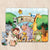 Personalized Jigsaw Puzzles - ZOO Theme with Kid's Name