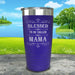 Blessed To Be Called Mama Engraved Tumbler Tumbler ZLAZER 20oz Tumbler Royal Purple 