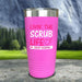 Personalized Scrub Life Color Printed Tumblers Tumbler ZLAZER 20oz Tumbler Pink 