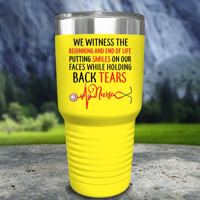 Nurse Witness Beginning & End Color Printed Tumblers