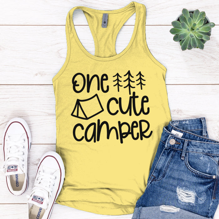 One Cute Camper Premium Tank Top