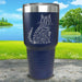 Cat Halloween Engraved Tumbler Tumbler ZLAZER 30oz Tumbler Navy 