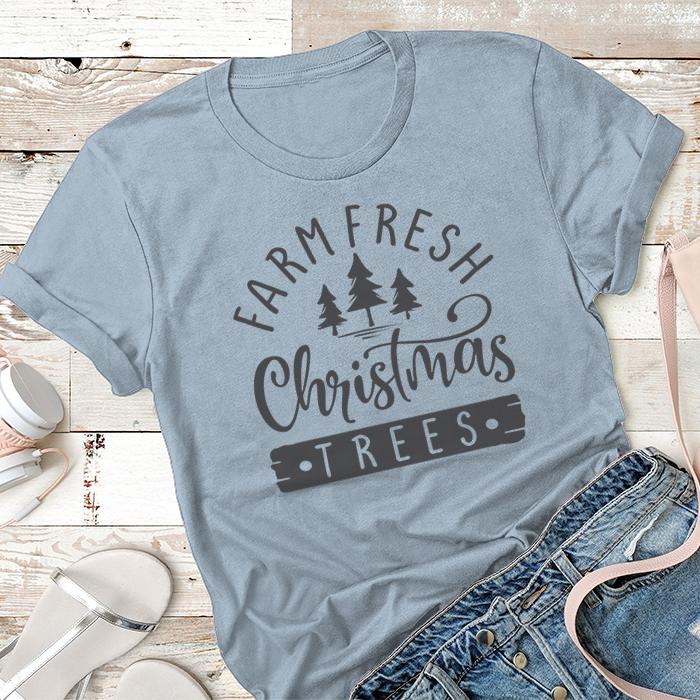 Farm Fresh Christmas Trees Premium Tee