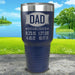 Dad Established CUSTOM Dates Engraved Tumblers Tumbler ZLAZER 30oz Tumbler Navy 