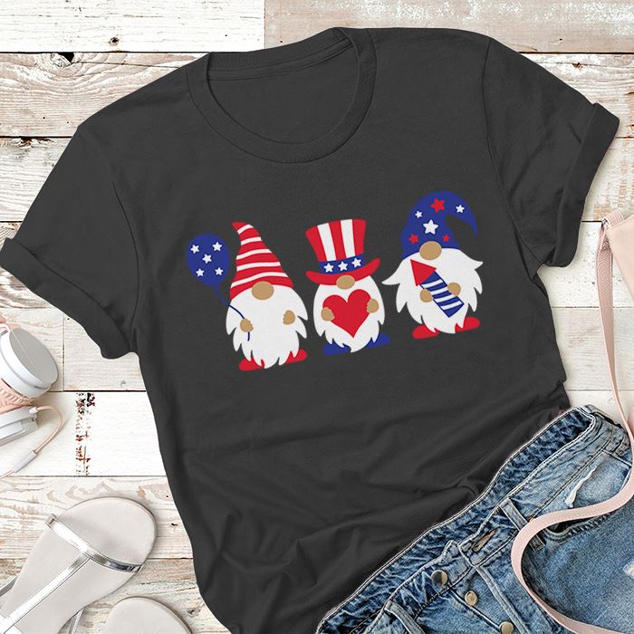 4th Of July Gnomes Premium Tees