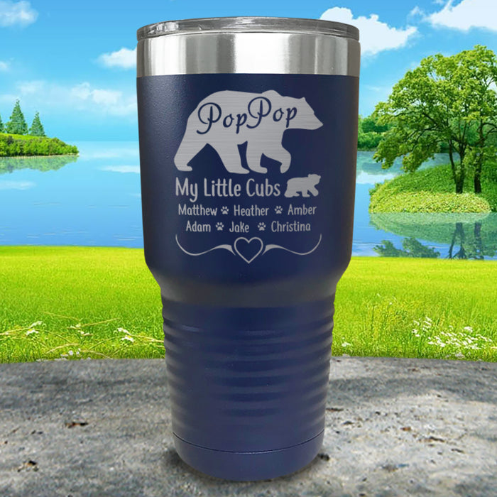 Grandparents Bear (CUSTOM) With Names Engraved Tumblers