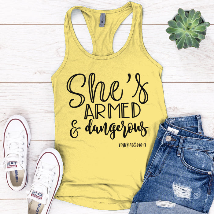 Armed And Dangerous Premium Tank Top