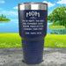 Mom Dominant Gene (CUSTOM) With Child's Name Engraved Tumbler Tumbler ZLAZER 30oz Tumbler Navy 