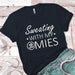 Omies Premium Tees T-Shirts CustomCat Midnight Navy X-Small 